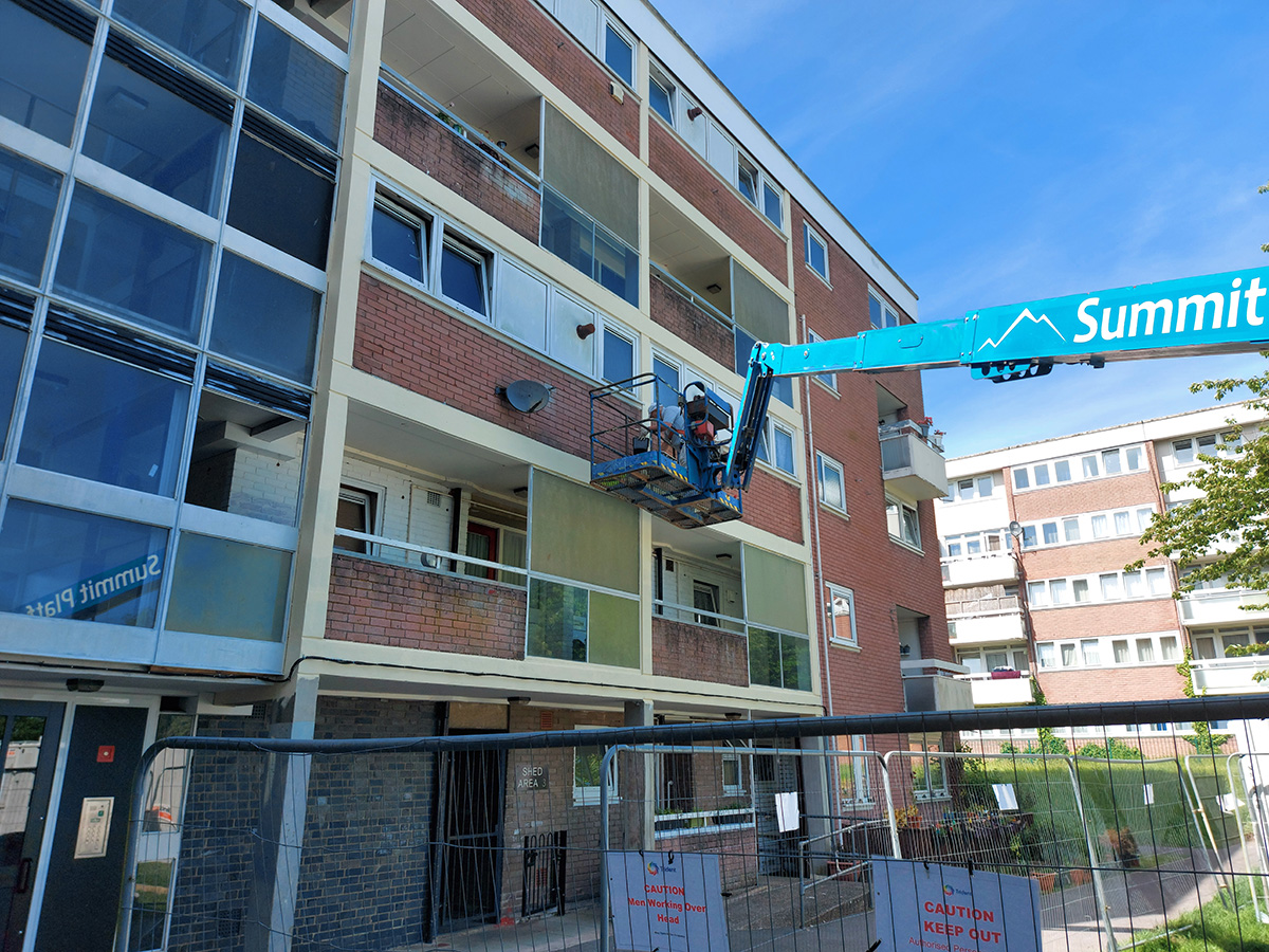 photo of work begining a new contract with Southampton City Council