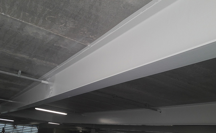 photo of work carried out for Glasgow Royal Infirmary carpark