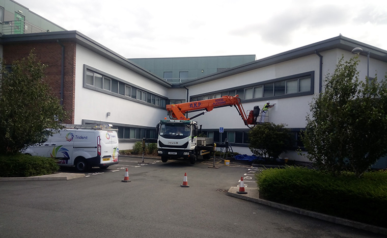 photo of work carried out for anchor hanover group