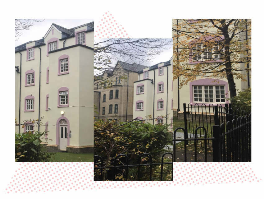 Block of flats representing our housing sector